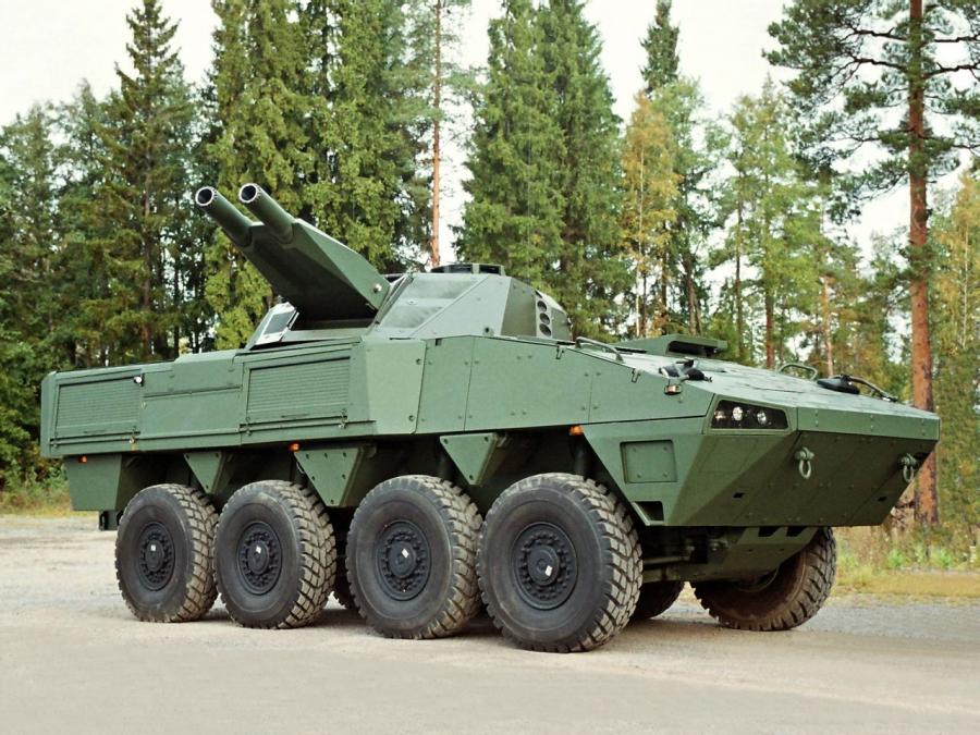  Patria AMV 8x8 with AMOS 2004 года  (фото 5 из 6)